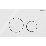 Клавиша смыва Geberit Sigma 40 115.628.SI.1 цвет Белый-1
