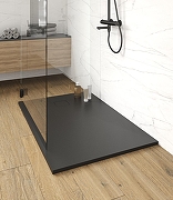 Душевой поддон из искусственного камня Starohome Cosmo 90x90 31238390 цвет Черный матовый-3