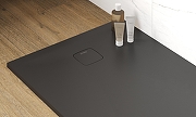 Душевой поддон из искусственного камня Starohome Cosmo 90x90 31238390 цвет Черный матовый-4