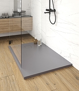 Душевой поддон из искусственного камня Starohome Cosmo 90x90 49025198 цвет Серый матовый-1