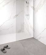 Душевой поддон из искусственного камня Starohome Cosmo 90x90 71345525 цвет Белый матовый-5