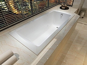 Акриловая ванна Alex Baitler Onega 120х60 цвет Белый без гидромассажа-2
