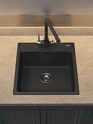 Кухонная мойка Uperwood UPD-406 42 391020200 цвет Уголь-1