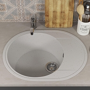 Кухонная мойка Uperwood Econ UPD-107-001 61 4910201243 цвет Белый камень-3