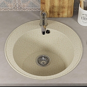 Кухонная мойка Uperwood Econ UPD-405-002 47 4910201228 цвет Слоновая кость-3