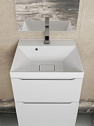 Тумба с раковиной Uperwood Tanos New 50 2190000013 подвесная цвет Белый матовый-3
