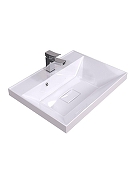 Тумба с раковиной Uperwood Tanos New 50 2190000013 подвесная цвет Белый матовый-6