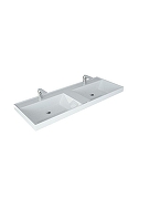 Тумба с раковиной Uperwood Tanos 120 2291020256 подвесная цвет Черный матовый-7