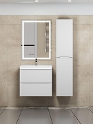 Тумба с раковиной Uperwood Tanos 60 291020225 подвесная цвет Белый матовый-10