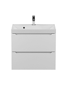 Тумба с раковиной Uperwood Tanos 60 291020225 подвесная цвет Белый матовый-11