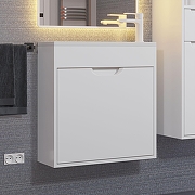 Тумба с раковиной Uperwood Modul 60 393020546 подвесная цвет Белый матовый-11