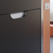 Тумба с раковиной Uperwood Modul 60 393020547 подвесная цвет Черный матовый-10