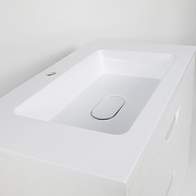 Тумба с раковиной Uperwood Modul 80 393020550 подвесная цвет Белый матовый-15