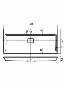Тумба с раковиной Uperwood Barsa 100 293020535 подвесная цвет Белый матовый Дуб сонома-16