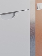 Тумба с раковиной Uperwood Modul 50 393020544 подвесная цвет Белый матовый-5