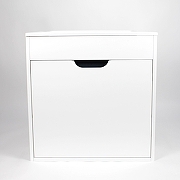 Тумба с раковиной Uperwood Modul 60 393020557 подвесная цвет Белый матовый Графит матовый-18