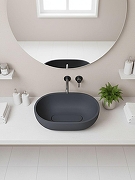 Раковина-чаша Uperwood Arizona 45 2091020328 цвет Графит-1