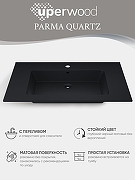 Раковина Uperwood Parma Quartz 76.5 291003004 цвет Уголь-2