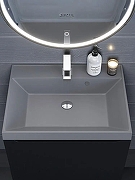 Раковина Uperwood Classic Quartz 80 291030007 цвет Бетон-3
