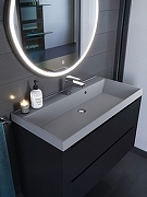 Раковина Uperwood Classic Quartz 90 291030010 цвет Бетон-2