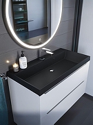 Раковина Uperwood Classic Quartz 90 291030011 цвет Уголь-2