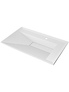 Раковина Uperwood Lotus Premium 80 35480000000 цвет Белый матовый-3