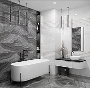 Керамическая плитка Azori Acate Grey 927125 31,5x63 см-11