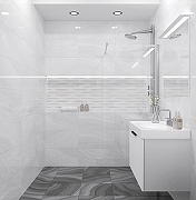 Керамическая плитка Azori Acate Light 927126 31,5x63 см-9