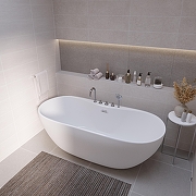 Акриловая ванна Grossman Classic GR-12502-1 цвет Белый глянцевый-3