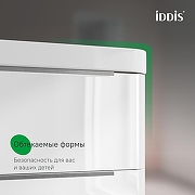 Тумба с раковиной Iddis Cloud X 80 CLX80W0i95K подвесная цвет Белый-6