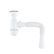 Сифон для раковины Iddis Optima Home 900BVG0010VD цвет Белый