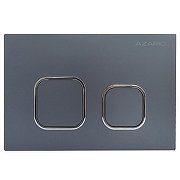 Клавиша смыва Azario New-TS AZ-ABS-002-GG цвет Сатин