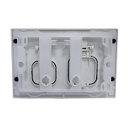 Клавиша смыва Azario New-TS AZ-ABS-002-GG цвет Сатин-2