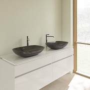 Раковина Villeroy&Boch Loop&Friends 56 4A4900S5 цвет Черный (матовый)-1