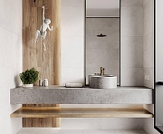 Керамогранит Laparet Illusion Taupe PRO Серо-бежевый Матовый с глянцевым эффектом 60х120 см-1