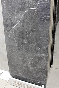 Керамогранит Realistik Shadow Dark Grey Серый полированная 60x120 см-2