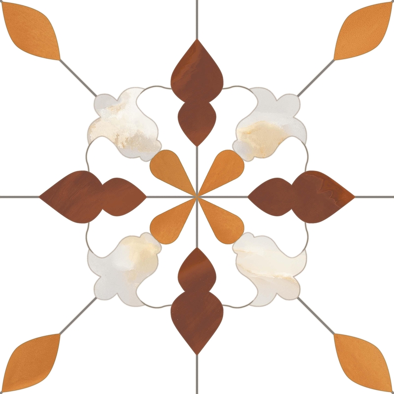 Керамогранит Monopole Ceramica Aramis Коричневый матовая 