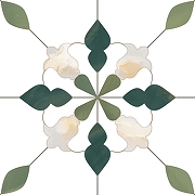 Керамогранит Monopole Ceramica Aramis Зелёный матовая 18,7x18,7 см-1