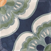 Керамогранит Nanda Tiles Veranda Lisa Многоцветный матовая 15x15 см