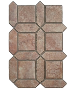 Керамогранит Bestile Arenta Коричневый матовая 40x60 см