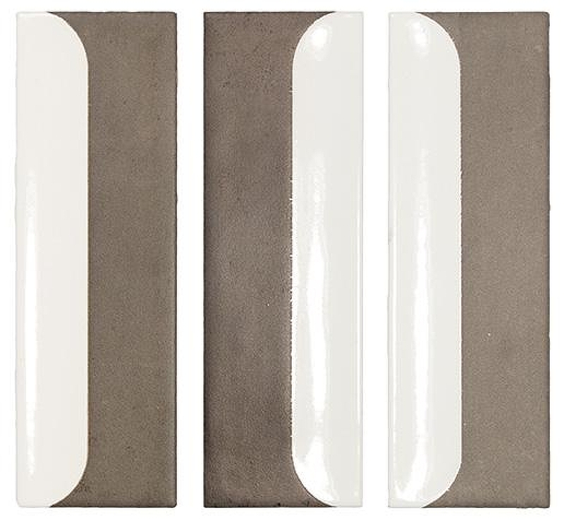 Керамогранит DNA Tiles Bow Коричневый комбинированная 