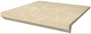 Ступень угловая Ceramika Paradyz Scandiano Beige Бежевый матовая 32,8x32,8 см-1
