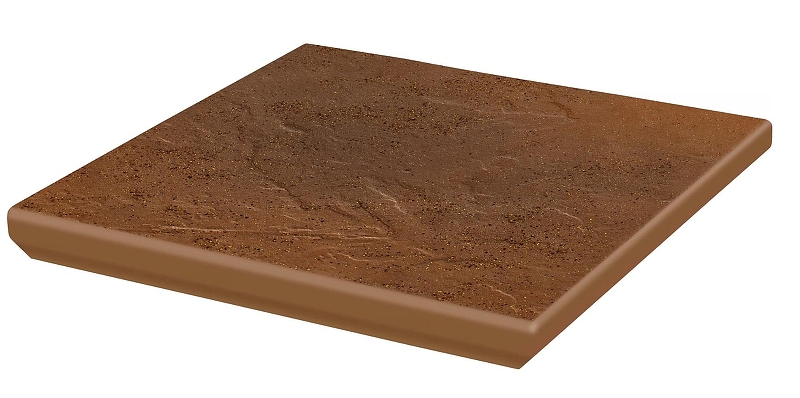 Ступень угловая Ceramika Paradyz Semir Beige Бежевый матовая 