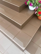 Ступень фронтальная Ceramika Paradyz Natural Brown Коричневый матовая 30x30 см-2