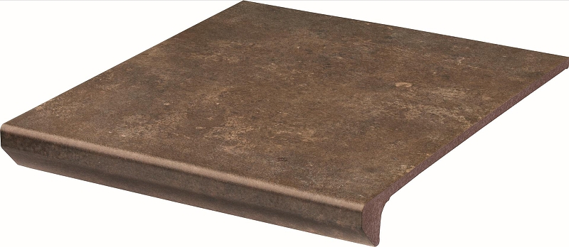 Ступень фронтальная Ceramika Paradyz Ilario Brown Коричневый матовая 