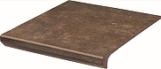 Ступень фронтальная Ceramika Paradyz Ilario Brown Коричневый матовая 30x33 см-1