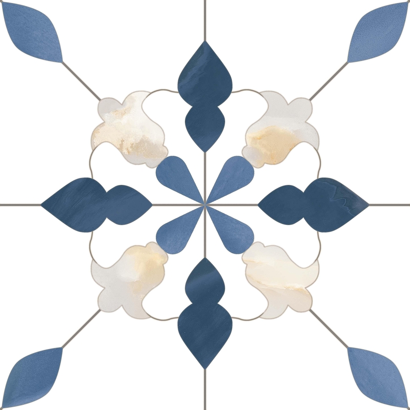 Керамогранит Monopole Ceramica Aramis Zafiro Многоцветный матовая 