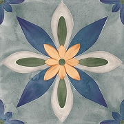 Керамогранит Nanda Tiles Veranda Belia Многоцветный матовая 15x15 см