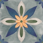 Керамогранит Nanda Tiles Veranda Belia Многоцветный матовая 15x15 см-2