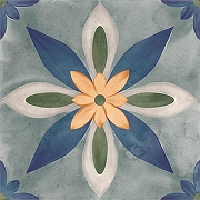 Керамогранит Nanda Tiles Veranda Belia Многоцветный матовая 15x15 см-3